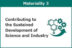 Materiality 3 Contributing to the Sustained Development of Science and Industry