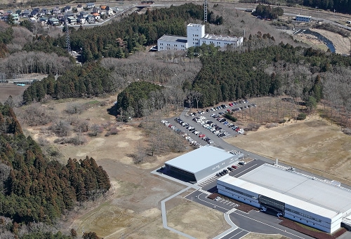 The Woodlands of Hitachi High-Tech Science (At the top of the picture)
