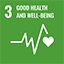 SDGs icon 3: GOOD HEALTH AND WELL-BEING