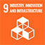 SDGs icon 9: INDUSTRY, INNOVATION AND INFRASTRUCTURE