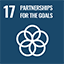 SDGs icon 17: PARTNERSHIPS FOR THE GOALS