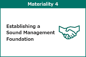 Materiality 4 Establishing a Sound Management Foundation