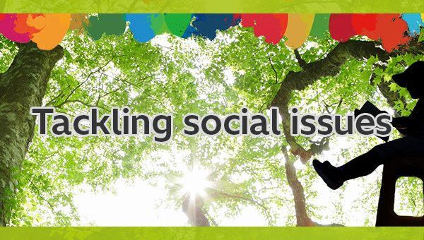 Tackling social issues