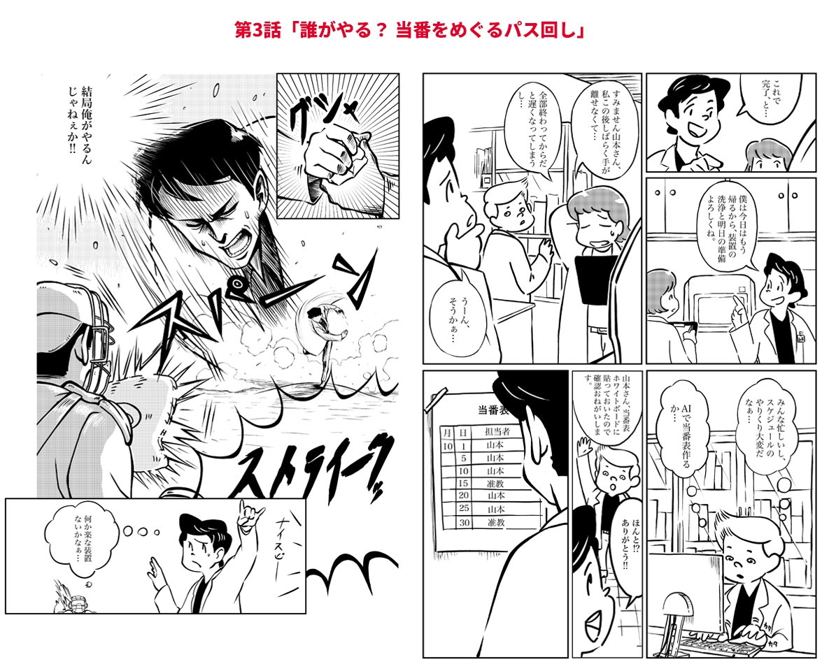 第3話「誰がやる？ 当番をめぐるパス回し」