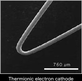 Thermionic electron cathode