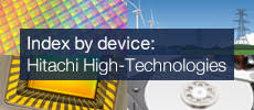 Index by device: Hitachi High-Tech