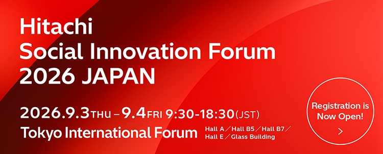 Hitachi Social Innovation Forum 2026