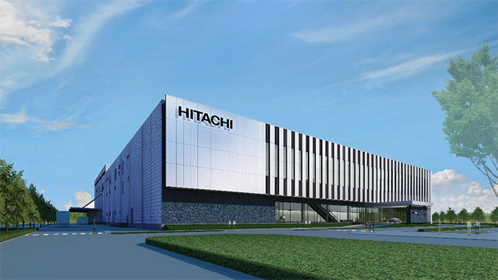 [Rendering: New production facility of Hitachi High-Tech Kasado Area]