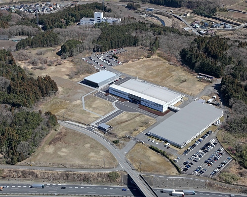 The Woodlands of Hitachi High-Tech Science (At the top of the picture)