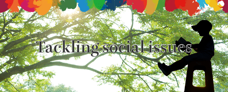 Tackling socialissues