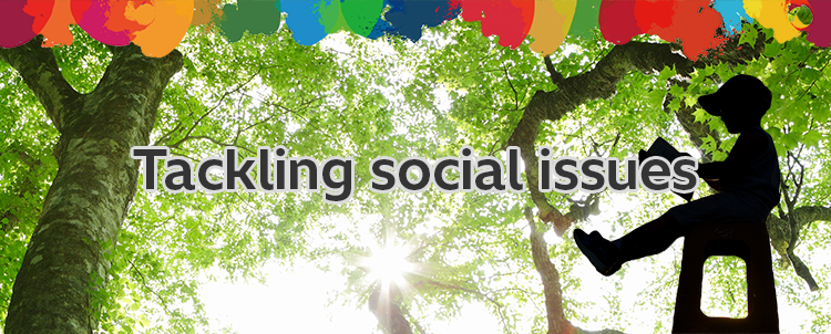 Tackling socialissues