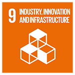 SDGs icon 9: INDUSTRY, INNOVATION AND INFRASTRUCTURE