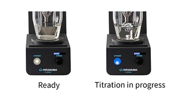 12. Two-color LED display of operating status