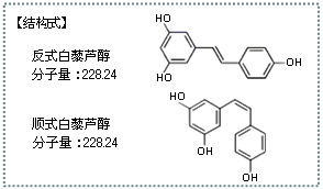 白藜芦醇的分析