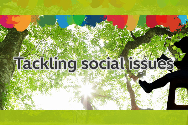 Tackling social issues