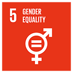 SDGs icon 5: GENDER EQUALITY