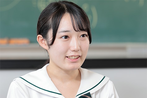 Yui Watadani, Second-year student, Okayama Prefectural Kurashiki Technical High School