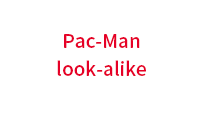 Pac-Man look-alike