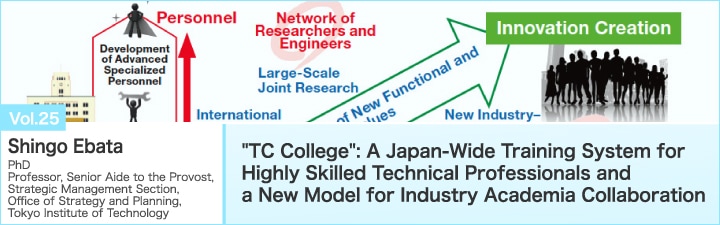 "TC College":A Japan-Wide Training System for Highly Skilled Technical Professionals and a New Model for Industry-Academia Collaboration
