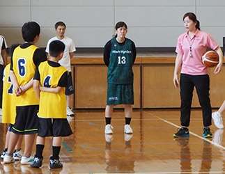 バスケットボールクリニック