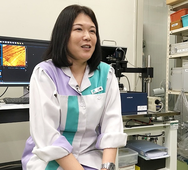 山腰　亮子 様（日華化学株式会社　コーポレートリサーチセンター　コーポレートイノベーション研究部　分析研究室 次長）