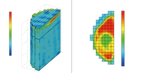 断面平均密度変化量分布
