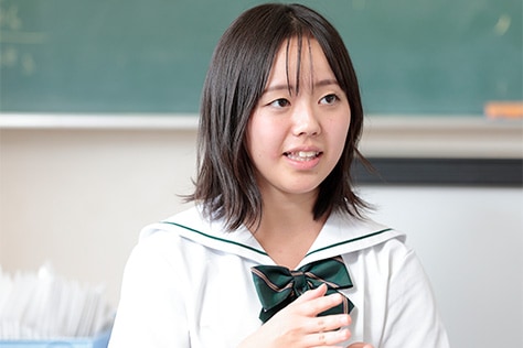 山野井彩乃さん　岡山県立倉敷工業高等学校3年生