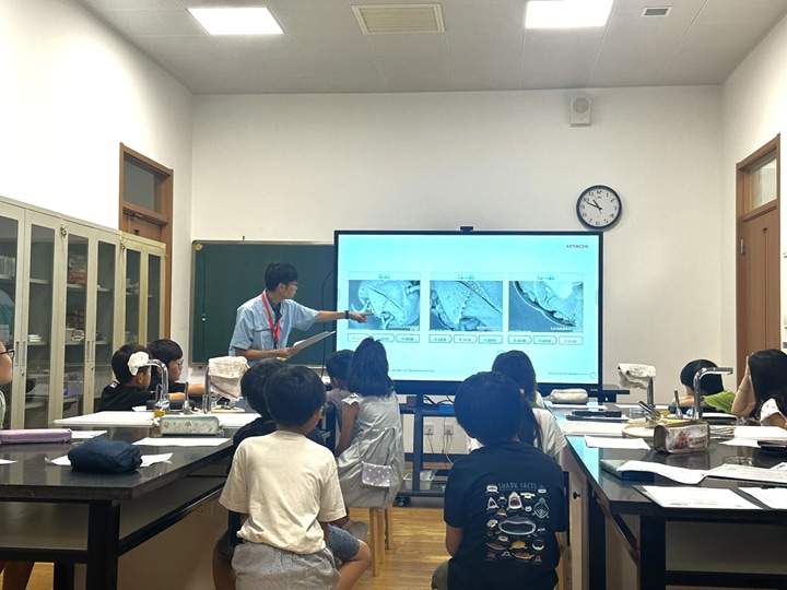 授業ではたくさんの発言や質問がありました