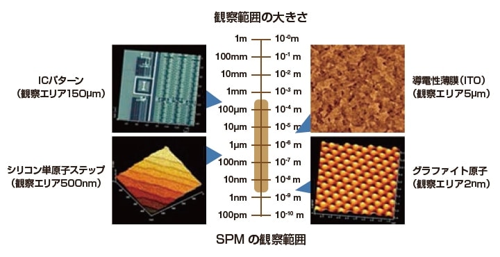 プローブ顕微鏡の観察例