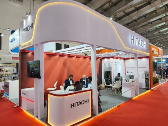 The Hitachi High-Tech booth at Inter Foundry 2026