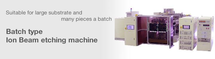 Batch type ion beam etching machine
