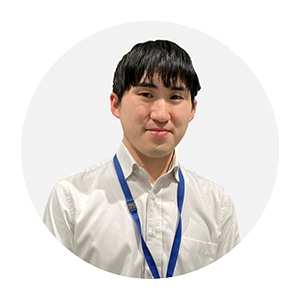 笑顔のTさんの写真