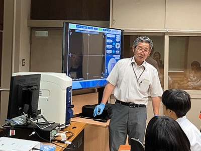 電子顕微鏡の仕組みの講義