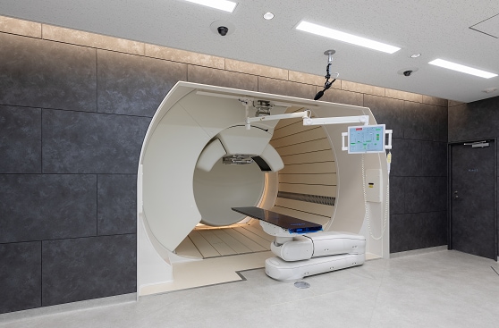 治療室内部の様子