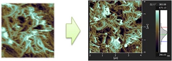 [사례 1] 섬유장의 Carbon Nano Tube 구조체 (Gecko Tape)