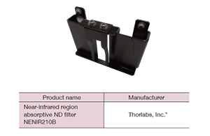 image：Reference-side attenuation filter holder (P/N 2J3-0120)